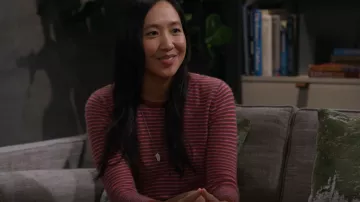 Le Superbe Oh Baby Baby Sweater worn by Ellen (Tien Tran) as seen in How I Met Your Father (S02E06)
