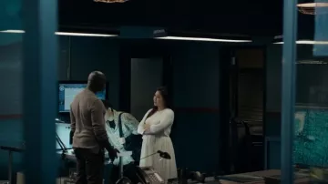 Boss Belt­ed Dress worn by Luli Zeng (Deborah S. Craig) as seen in The Blacklist (S10E01)