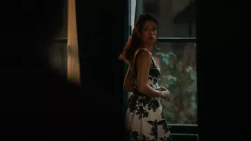 Carolina Herrera Shoulder Strap A-Line Dress With Bow worn by Sophie (Gugu Mbatha-Raw) as seen in Surface (S01E06)