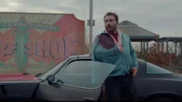 Adidas Originals BB Track Jacket usada por Bob Goodwin (Jai Courtney) como se ve en Kaleidoscope (S01E07)