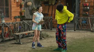 Puma Haribo Suede Sneakers worn by Noah(Israel Johnson) as seen in BUNK'D (S06E17)