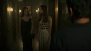 Mink Pink Ada Pants worn by Bennet Ayres (Grace Kaufman) as seen in The Watchful Eye (S01E06)