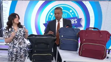 Diane von Furstenberg Erica Robe portée par Adrianna Barrionuevo comme on le voit dans Aujourd’hui le 1 mars 2023