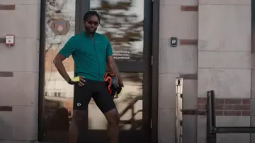 Pearl Izumi Quest Short-Sleeve Jersey worn by DS Nathan Greene (Daren A. Herbert) as seen in Pretty Hard Cases (S01E05)