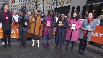 J.Crew Daphne Abrigo usado por Jenna Bush Hager como se ve en Today el 2 de marzo de 2023