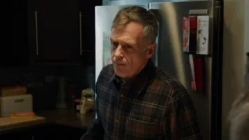 LL Bean Scotch Plaid Flannel Shirt porté par Benny Severide (Treat Williams) vu dans Chicago Fire (S11E15)