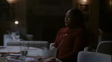 Suzy Shier Cut Out Mock Neck Top worn by Iris West-Allen (Candice Patton) as seen in The Flash (S09E04)