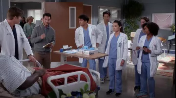 Nike Downshifter 8 Sneakers worn by Mika Yasuda (Midori Francis) as seen in Grey's Anatomy (S19E08)