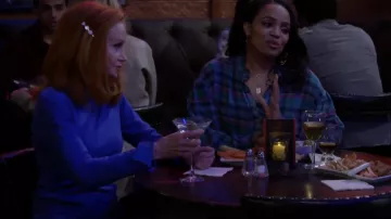 Alice + Olivia Porla Sweater worn by Sheila (Swoosie Kurtz) as seen in Call Me Kat (S03E16)