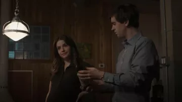 Heartloom Triniti Midi Dress worn by Lea Dilallo (Paige Spara) as seen in The Good Doctor (S06E14)