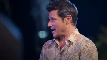 NN07 Errico 5209 Chemise boutonnée à manches courtes portée par Nick Lachey comme on le voit dans Perfect Match (S01E05)