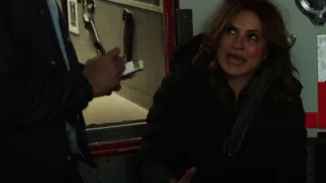 Mackage Calla Down Jacket - Women's worn by Detective Olivia Benson (Mariska Hargitay) as seen in Law & Order: Special Victims Unit (S24E10)