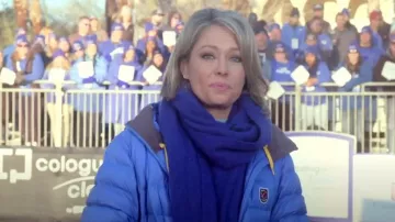 Fjallraven Fill Power Down Jacket porté par Dylan Dreyer comme vu dans Aujourd’hui le 3 mars 2023