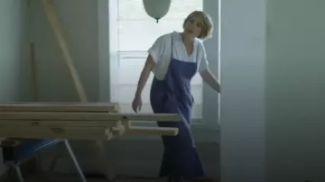 Luna Sky Overalls worn by Erin Napier as seen in Home Town (S07E10)