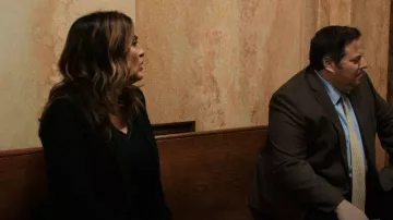 Alexander McQueen Peak Shoulder Blazer worn by Detective Olivia Benson (Mariska Hargitay) as seen in Law & Order: Special Victims Unit (S24E08)