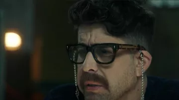 Jacques Marie Mage Arkansas Gafas usadas por Harry Keshegian (Adam Goldberg) como se ve en The Equalizer (S03E10)