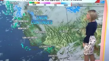 Ann Taylor Jupe crayon à fleurs portée par Dylan Dreyer comme vu dans Aujourd’hui le 6 mars 2023