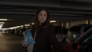 Forever New Amie Dol­ly Coat worn by Lea Dilallo (Paige Spara) as seen in The Good Doctor (S06E15)