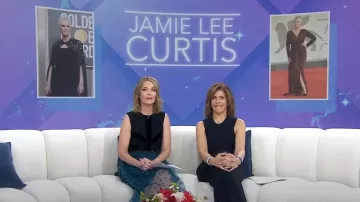 Rachel Comey Fetes Frame Long Tulle Skirt porté par Savannah Guthrie comme vu dans Today on March 7, 2023