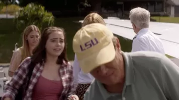 Gorra de sombrero de los LSU Tigers usada por Doug White (Dennis Quaid) como se ve en On a Wing and a Prayer