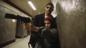 Red Crochet Beanie worn by Mathilda (Natalie Portman) in Léon: The Professional