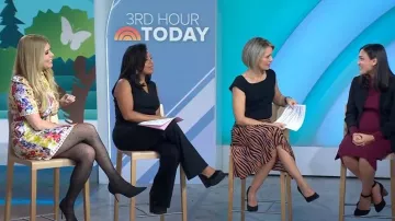 Diane von Furstenberg Lilo Jupe portée par Dylan Dreyer comme vu dans Aujourd’hui le 8 mars 2023