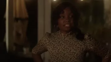 Sandro Gigi Top porté par Grace Ryder (Sierra McClain) comme on le voit dans 9-1-1: Lone Star (S04E07)