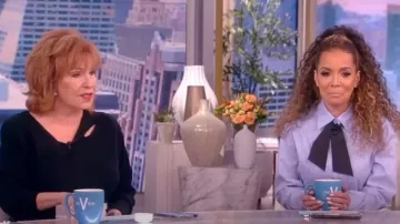 Gucci Cotton Oxford Shirt worn by Sunny Hostin as seen in The View on March 8, 2023