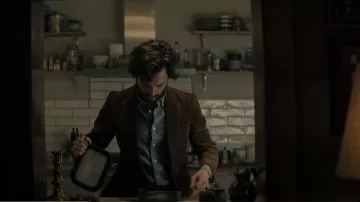 Man On The Boon Single-Breasted Corduroy Blazer worn by Joe Goldberg (Penn Badgley) as seen in You (S04E06)