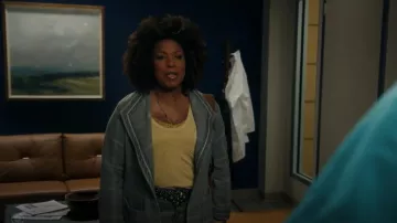Johnny Was Omari Embroidered Wool-Blend Coat worn by Viola 'Vi' Marsette (Lorraine Toussaint) as seen in The Equalizer (S03E11)