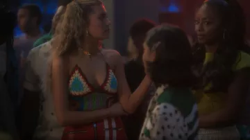 The Mighty Company Mini Skirt worn by Lauryn (Amelie Zilber) as seen in grown-ish (S05E17)