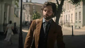 Polo Ralph Lauren Single-Breasted Corduroy Blazer worn by Joe Goldberg (Penn Badgley) as seen in You (S04E08)