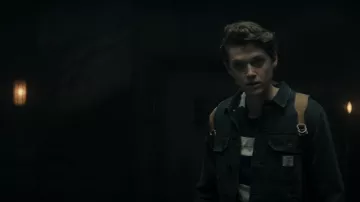 Carhartt WIP Stetson Denim Jacket In Black worn by Ed­ward (Brad Alexander) as seen in You (S04E10)