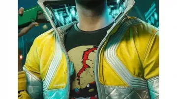 Yellow Jacket worn by David Martinez as seen in Cyberpunk 2077 videogame