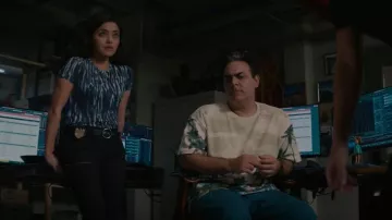 Joie High-Rise Park Skinny Pants worn by Lucy Tara (Yasmine Al-bustami) as seen in NCIS: Hawai'i (S02E16)