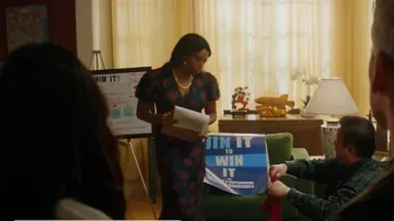 Adelyn Rae Aria Tiered Lace Maxi Dress worn by Felicia Simone as seen in Kung Fu (S03E11)