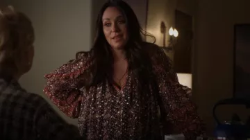 Ulla Johnson Calista Blusa usada por Maddie Kendall (Jennifer Love Hewitt) como se ve en 9-1-1 (S06E11)