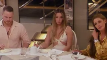 Alice + Olivia Havana Cutout Dress worn by Olivia as seen in Below Deck (S10E15)