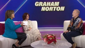 Clara Sunwoo Liquid Leather Legging worn by Hoda Kotb as seen in Today  with Hoda & Jenna on  March 13, 2023