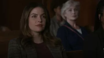 A.L.C. Hicks Blazer usado por Lea Dilallo (Paige Spara) como se ve en The Good Doctor (S06E16)