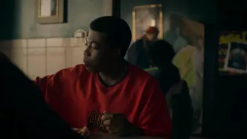Nike Vintage Nike Jordan Sweat-shirt porté par Kanan Stark (Mekai Curtis) vu dans Power Book III: Raising Kanan (S02E07)