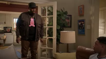 Noon Goons Gift Bunny Top worn by Sherm Jones (Carl Tart) as seen in Grand Crew (S01E04)