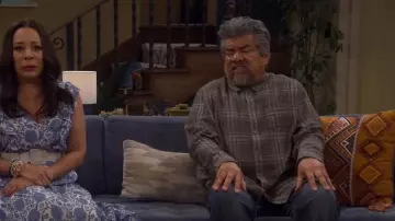 Rails Lennox Cotton-Blend Shirt worn by George (George Lopez) as seen in Lopez vs. Lopez (S01E14)