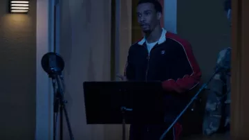 Fila Ecru Velour Fash­ion Track­suit worn by Jamel Irief (JaQwan J. Kelly) as seen in Wu-Tang: An American Saga (S03E01)