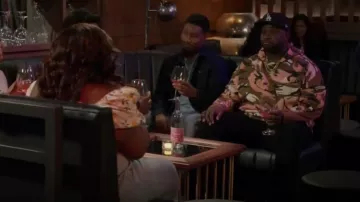 Adidas Camo Sweater worn by Sherm Jones (Carl Tart) as seen in Grand Crew (S01E10)