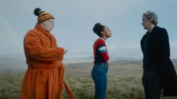 Urban Outfitters Colourblock Ski Jumper porté par Bill (Pearl Mackie) vu dans Doctor Who (S10E10)