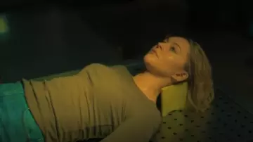 Cotton Citizen Verona Ribbed Long Sleeve Crop Top worn by Raelle Collar (Taylor Hickson) as seen in Motherland: Fort Salem (S02E07)