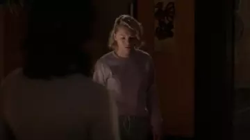 Maje Molly Cashmere Blend Crewneck Sweater worn by Raelle Collar (Taylor Hickson) as seen in Motherland: Fort Salem (S02E08)