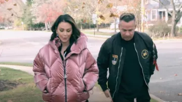 Alpha Industries Apol­lo MA-1 Bomber worn by Mike Sorrentino as seen in Jersey Shore: Family Vacation (S06E08)