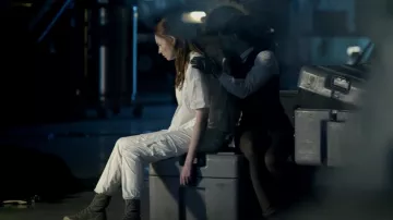 Palladium Baggy Canvas Boue Boots portées par Amy Pond (Karen Gillan) comme on le voit dans Doctor Who (S06E07)